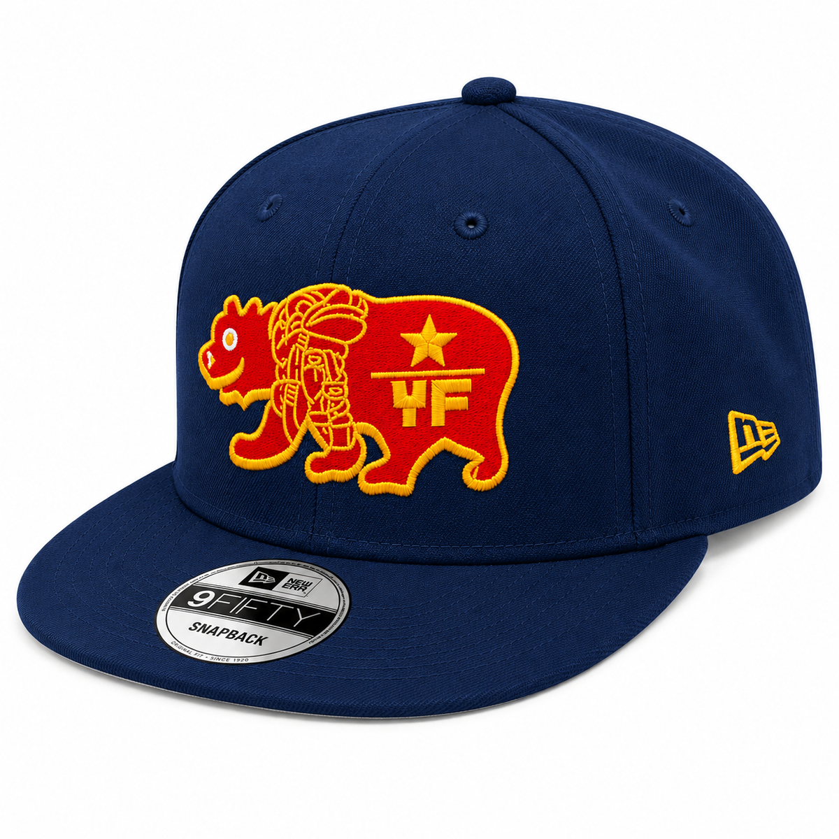 Young Frank Cali Bear New Era Snapback Cap